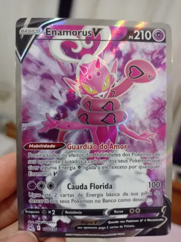 Carta de Pokémon EnamorusV 