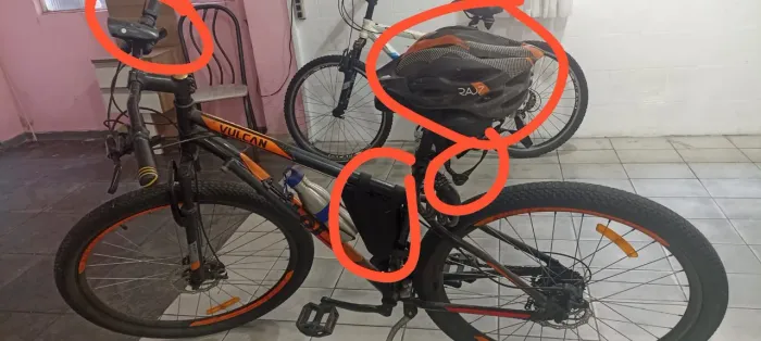 Caloi vulcan aro 29 + acessórios 