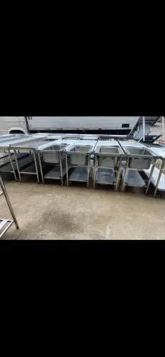 Pias em inox várias medidas a pronta entrega! 