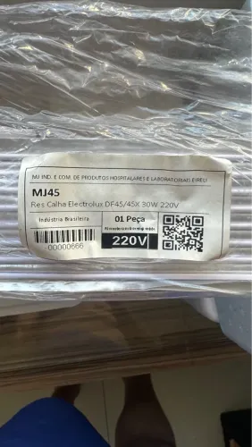 RESISTÊNCIA CALHA ELETROLUX DF45/45X 220V