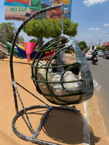 Balanço ninho em corda náutica, disponível em todas as cores 