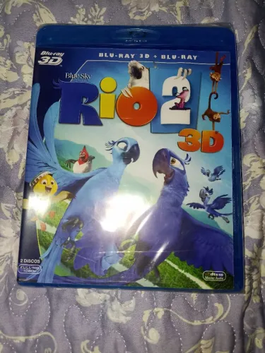 Blu-ray Rio 2 - 3D Blue - Lacrado 