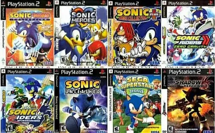 Jogos Sonic Playstation 2 ps2