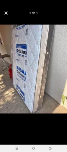 Colchão molas ensacadas confortável 