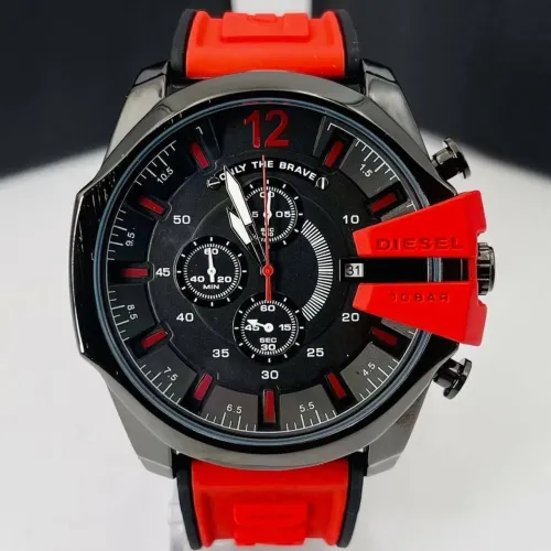 Relógio Diesel 10Bar 100% Funcional Pulseira de Borracha
