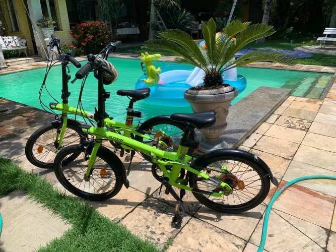 Bicicletas btwin Dobráveis pouquíssima rodada