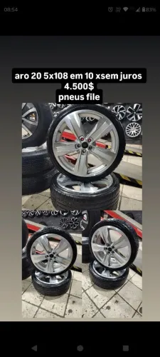 aro 20 modelo zl1 furacão  5x108 focus fusion toro jeep zafira em 10 x sem juros