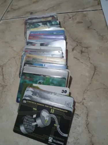 Cartões Telefônicos Telebras - Coleção
