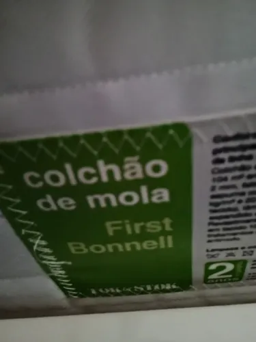Colchão casal Queen First Bonnel (Novo)