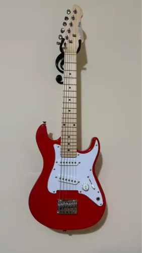 Guitarra Elétrica Vermelha - Class Kids