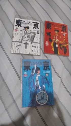Tokyo Babylon - Mangá Volumes 5, 6 e 7