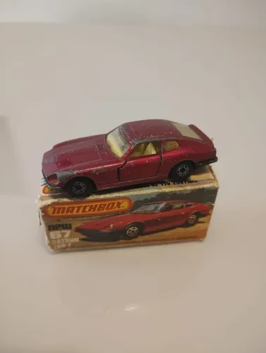 Matchbox Metal Datsun Superfast 1978 Miniatura No 67 Rosa-Chiclete