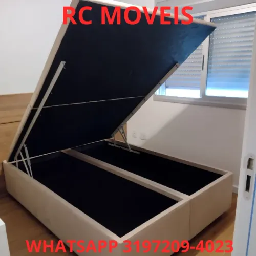 Cama Box Baú Super King 1.93x2.03 - Espaço, Conforto e Sofisticação