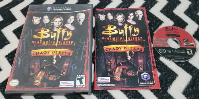 Jogo Buffy The Vampire Slayer Chaos Bleeds Original Gamecube   