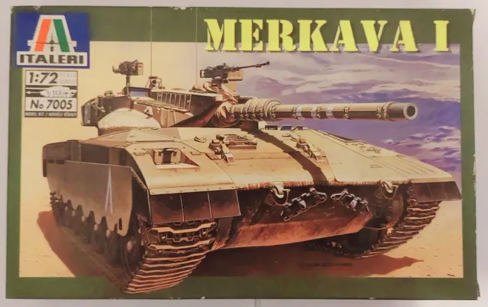 Kit plástico de Tanque Merkava I - Escala 1:72