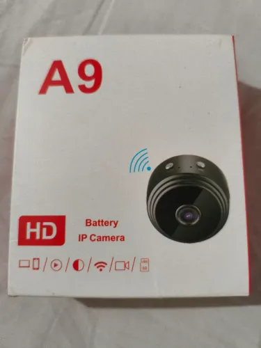 Mini câmera de vigilância A9 HD