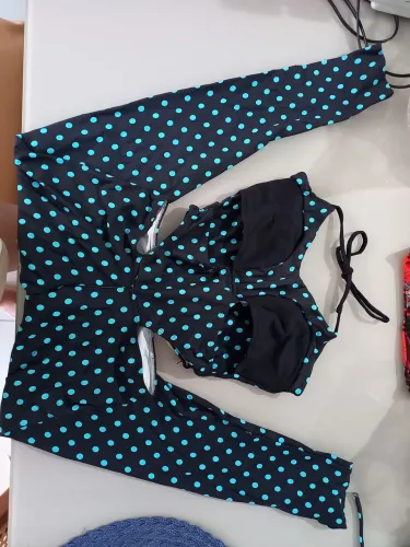 Roupa de Academia Macacão Preto M