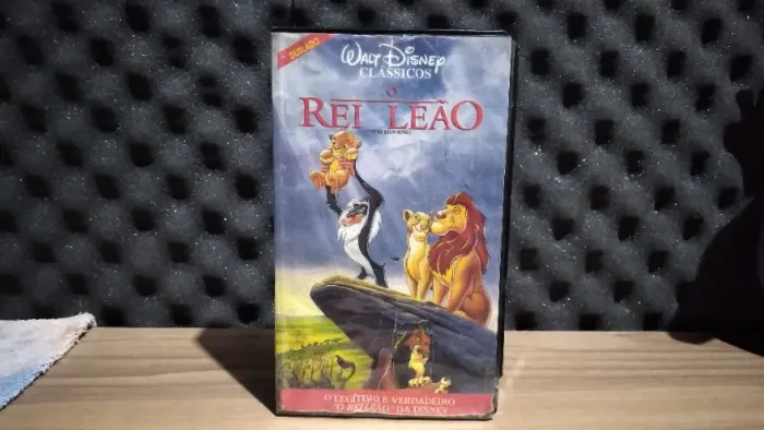 VHS Rei Leão (DUBLADO) - Clássico Disney