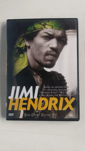 DVD original Jimi Hendrix ótimo estado.