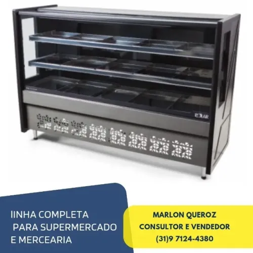 Balcão de Açougue Avícola1,75M Polar Novo