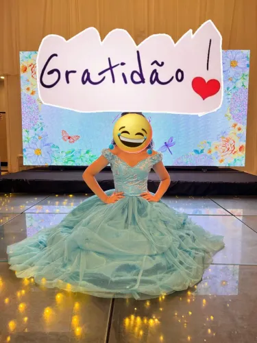 Vestido de 15 anos usado só uma vez 