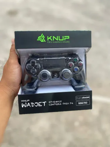 Controle para Ps4 sem fio Knup Pro -ENTREGA A DOMICÍLIO