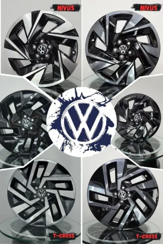 Linha VW T-Cross/Nivus Aro 16 e 17