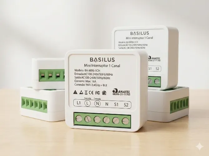 Kit 10 interruptor inteligente wifi Basilus