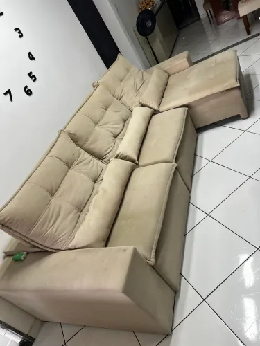 Sofá Retrátil e Reclinável 320cm 