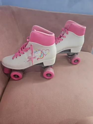 Patins Roller Rosa