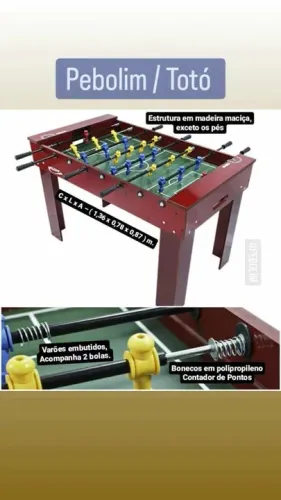 Mesa de totó / mesa de pebolim