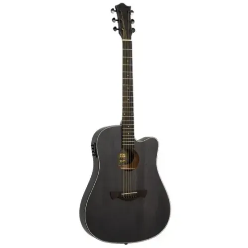 Violão Tagima Tbw400 Folk Slim Cutaway Aço TBW-400 BK