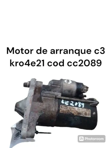 Motor de arranque citroen c3