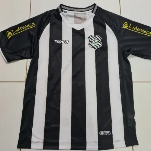 Camisa Figueirense Topper 2018 Preta e Branca Tamanho G