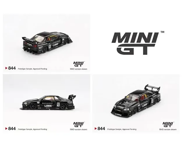 Mini GT 844 Nissan LB-ER34 SUPER Silhouette ?Skyline?