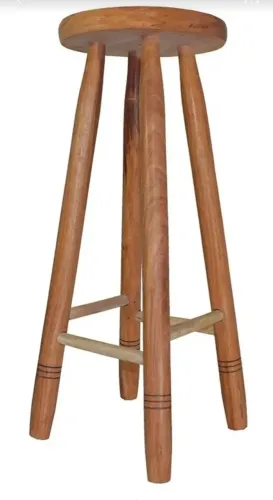 Banqueta de madeira rústicas novos 