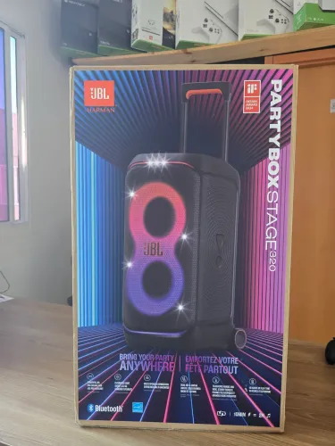 Caixa de Som JBL Partybox Stage 320 - Nova!