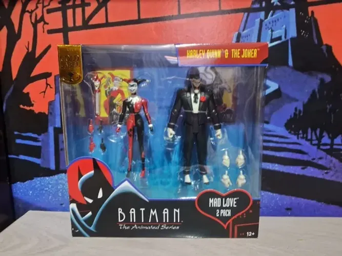 Bonecos Batman animate series pack Mad love