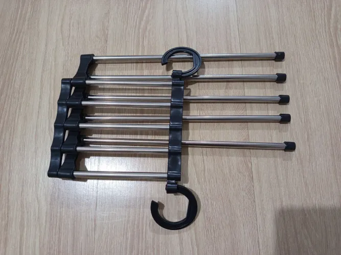 Cabide Multifuncional para Calças e Roupas