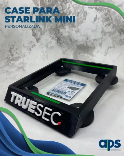 Case Starlink Mini Gen4 c/ Ímãs Extra Forte 88mm