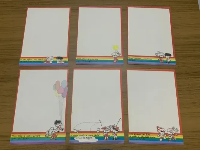 Lindos Papéis de Carta