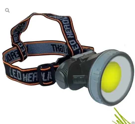 Lanterna de Cabeça Recarregável LED COB Farol Grande Moto Bike Bicicleta z1329