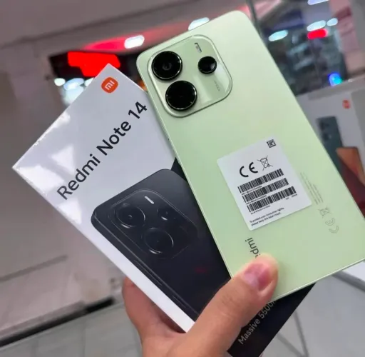 Celular Xiaomi Redmi Note 14 128GB/6 de ram