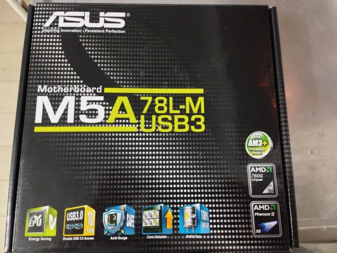 Placa-mãe Asus M5A78L-M USB3 Cpu FX 125W