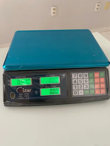 BALANÇA COMERCIAL 40Kgs NOVA R$ 450 BIVOLT