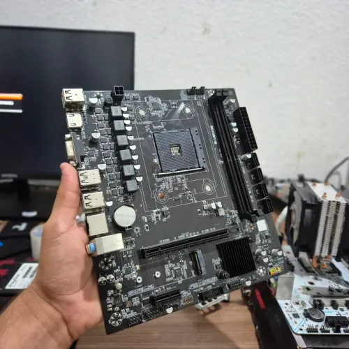 Placa A320M Bluecase AM4 - Aceito cartão e entrego
