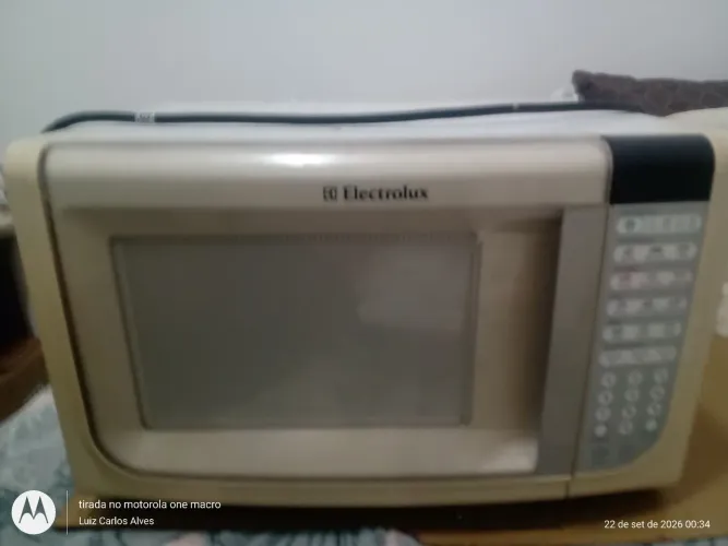 Microondas funcionando perfeitamente 
