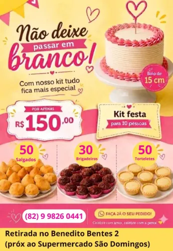 Kit festa para 10 pessoas | Promoção de São João 