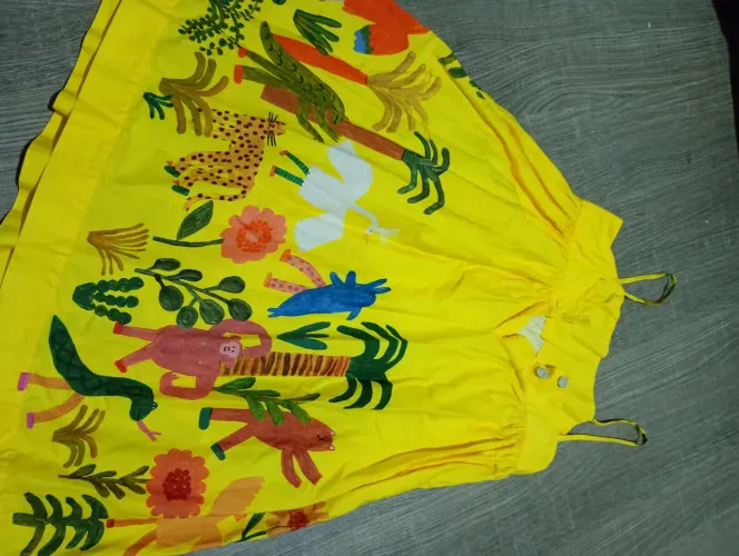 Vestido Fábula 6 anos seminovo