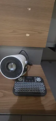 Projetor com controle